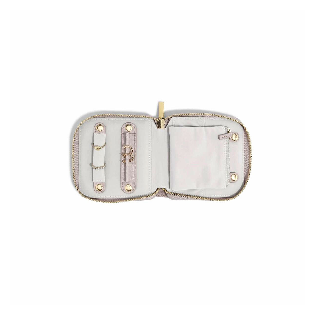Taupe Compact Jewellery Roll