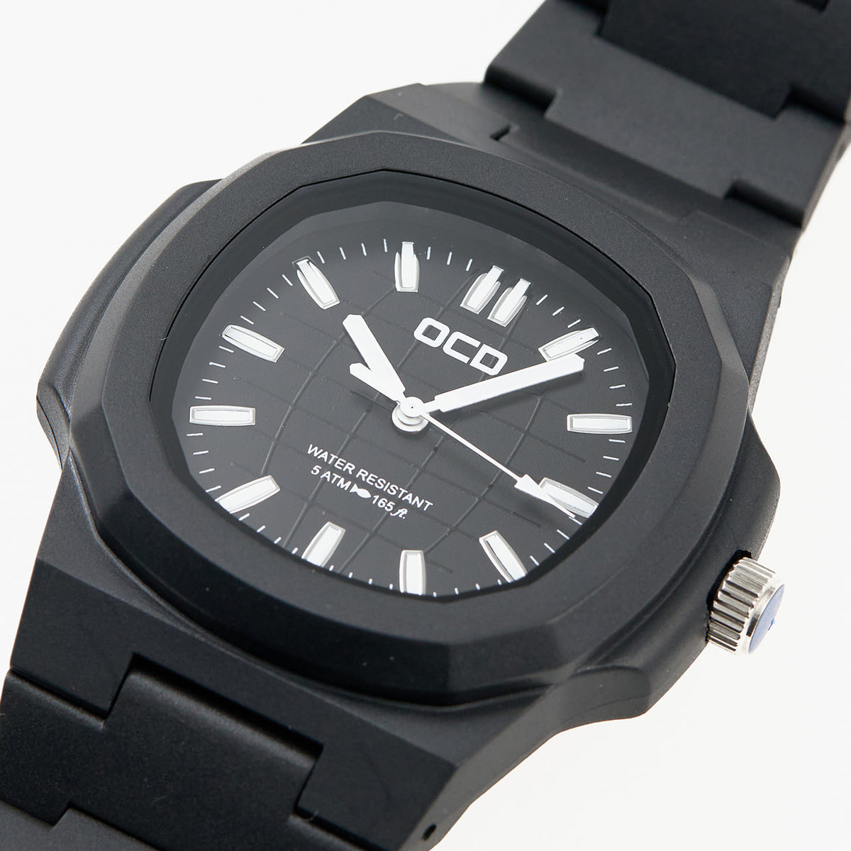 Black Unisex Fashion Bright Colour Pop Watch