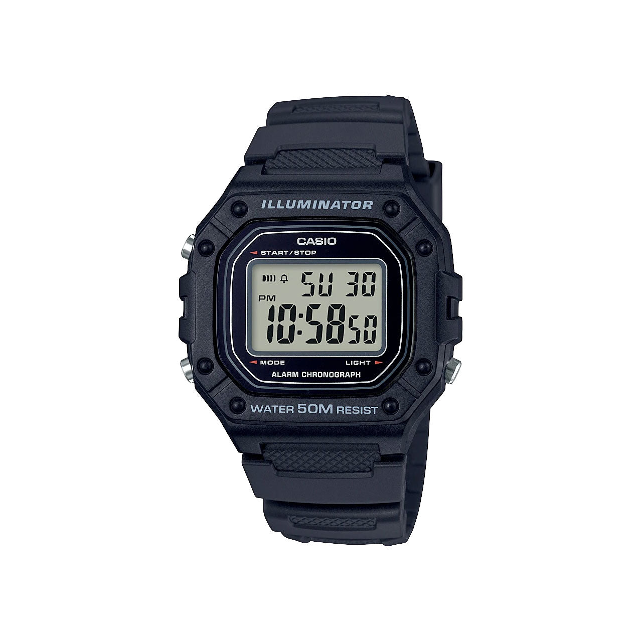 Casio Mens Digital Illuminator Sports Watch - W218H-1A