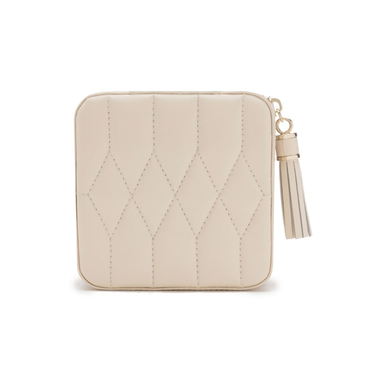 Caroline Zip Travel Case - Ivory