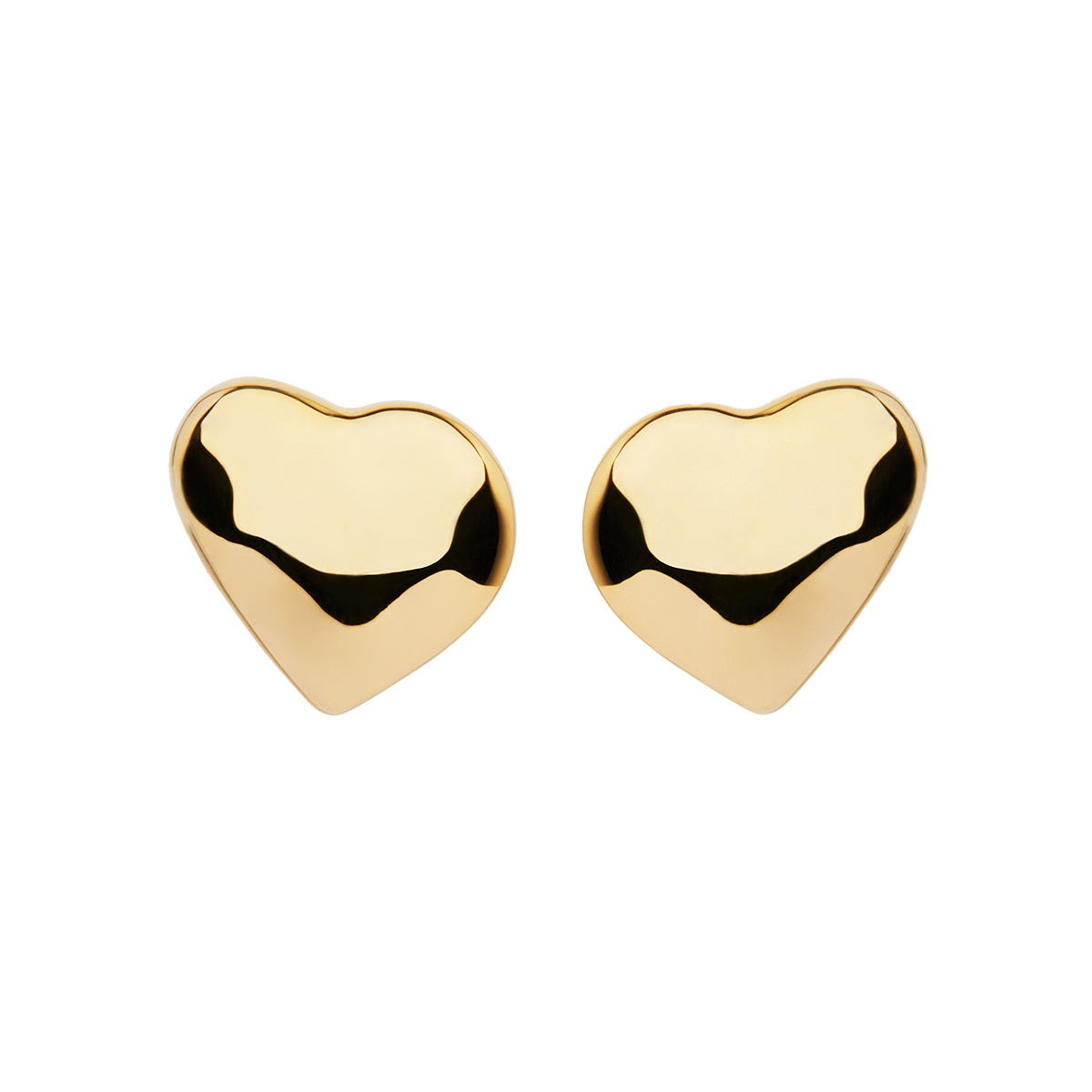 Amore Stud Earrings - Gold Plated