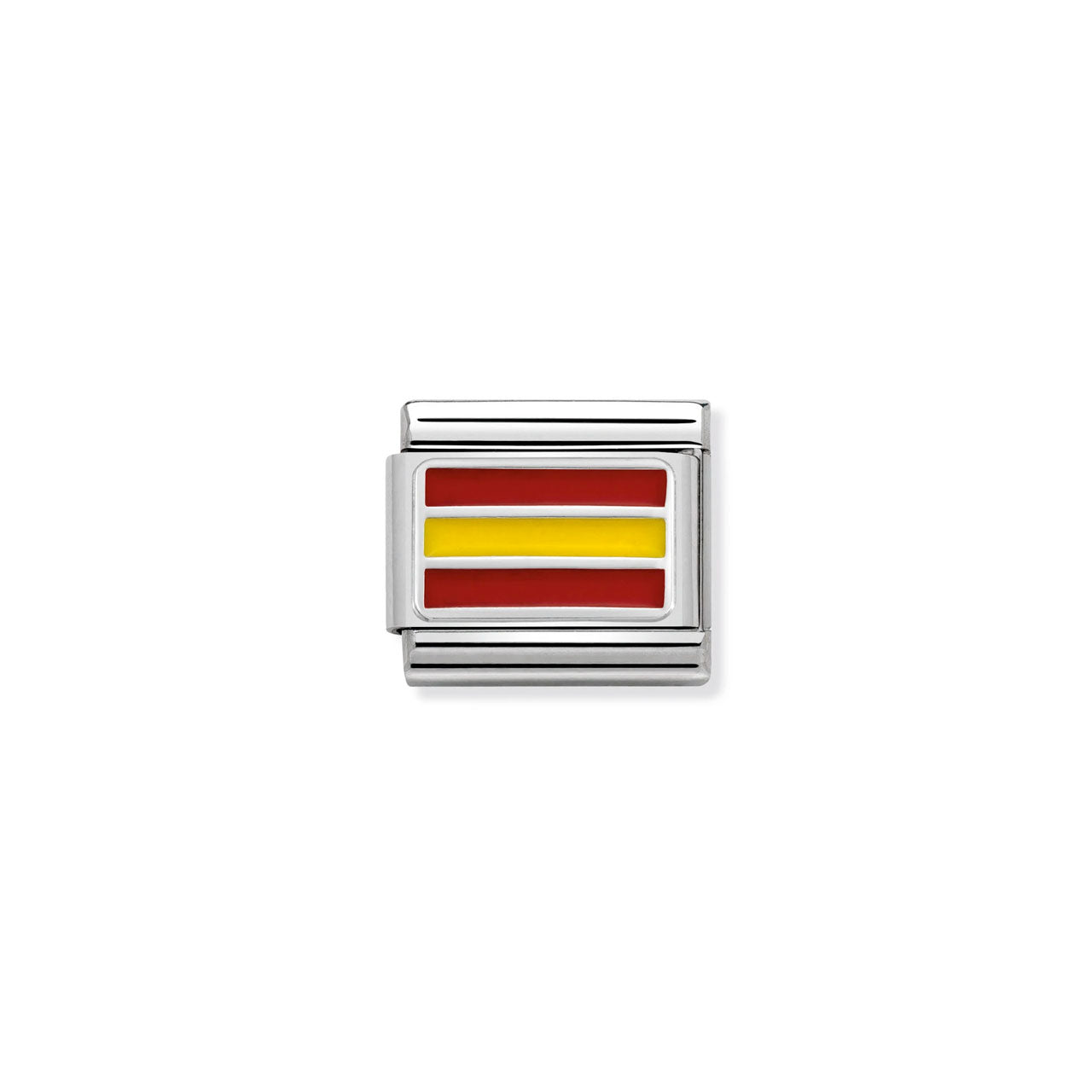 Composable Classic Link 330207/22 Spain Flag in Enamel & 925 Silver