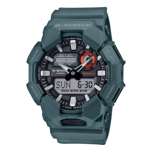 G-Shock GD-100 Series Rugged Duo Green Watch - GA010-2A