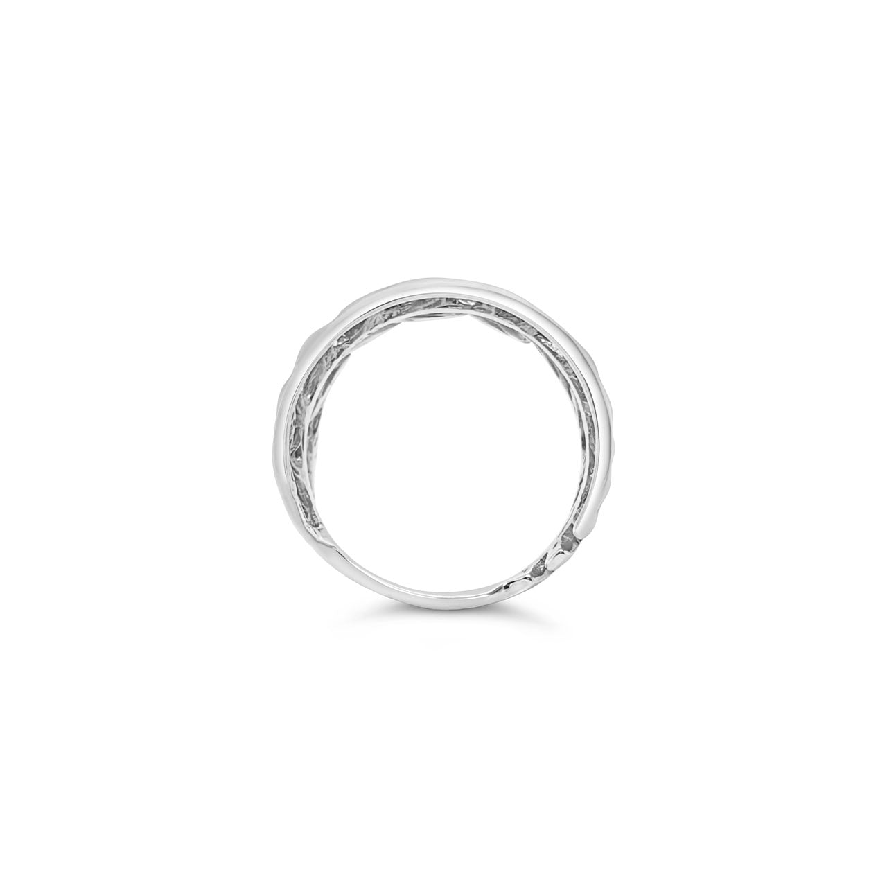 Sterling Silver Fern Ring