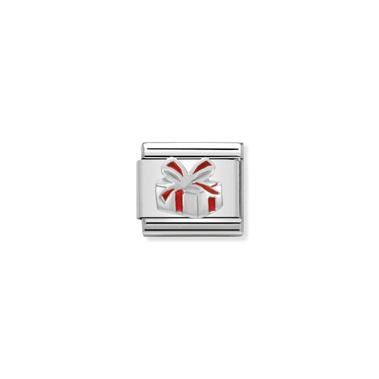 Composable Classic Link 330204/06 Red Gift Box in Enamel & 925 Silver