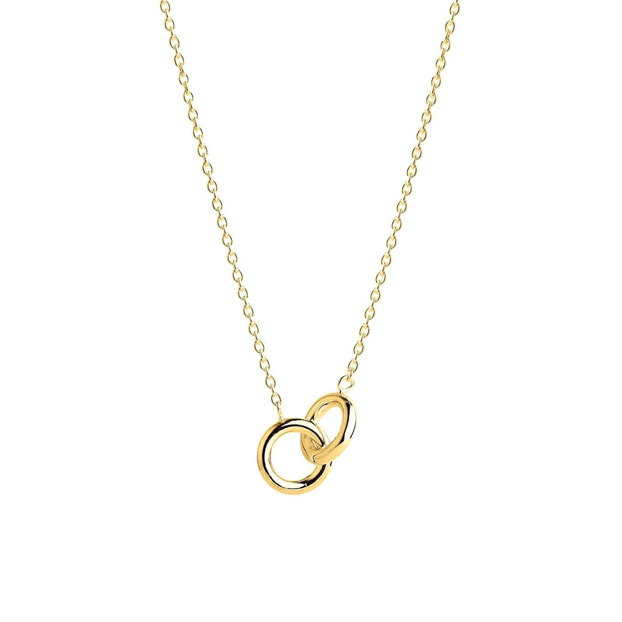 Embrace Necklace (42cm+ext) - Gold Plated