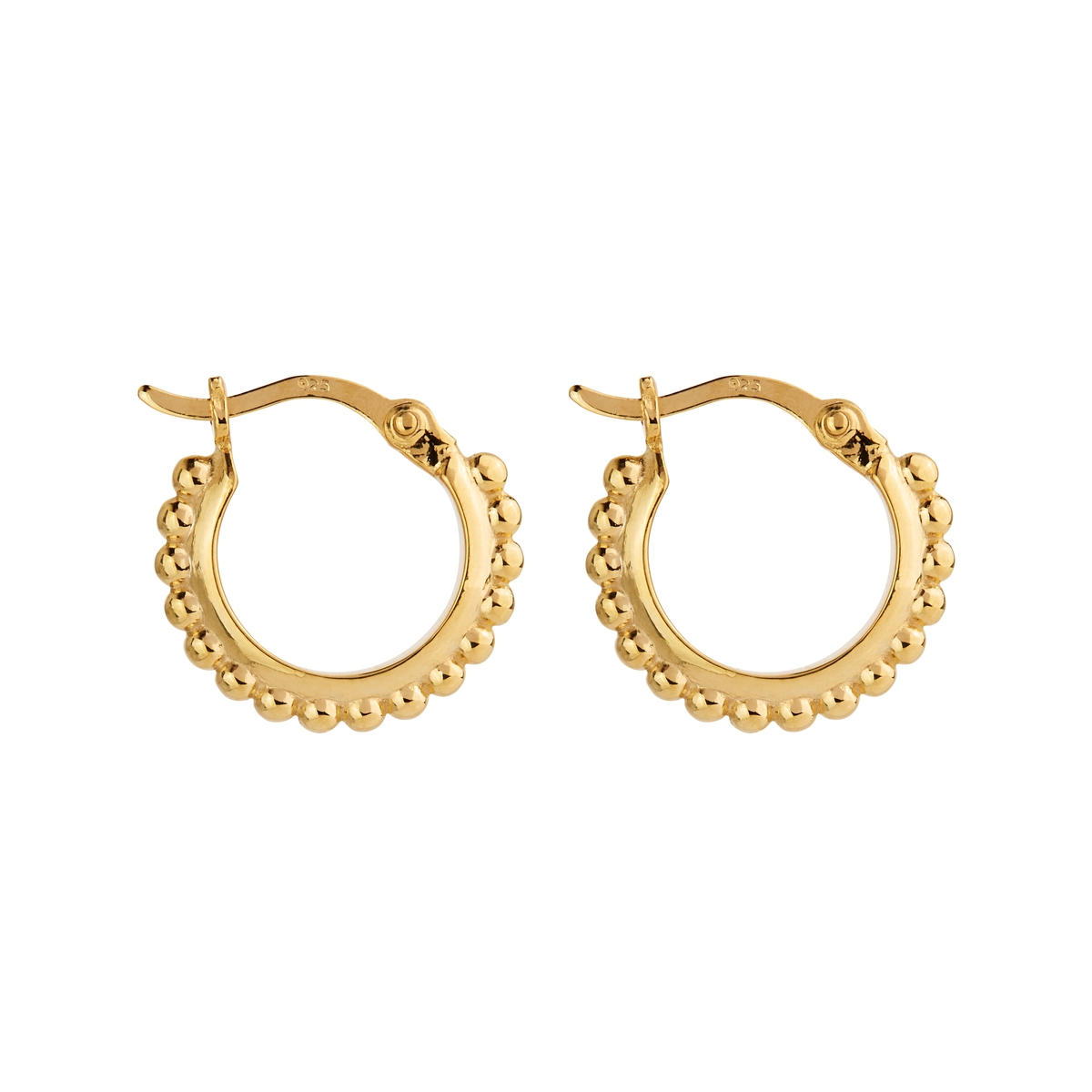 Chia Hoop Earrings - Gold Plated
