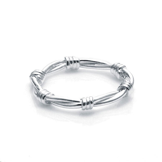 Barbed Wire Skinny Ring