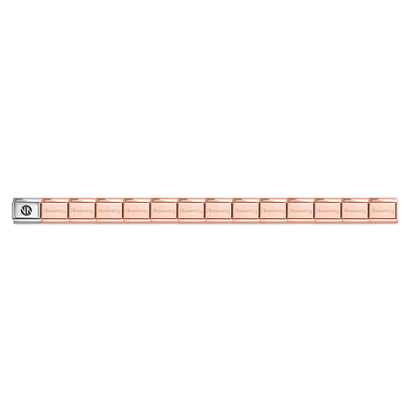 Composable Classic Bracelet Base 530301/011 Rose Gold Plated Stainless Steel