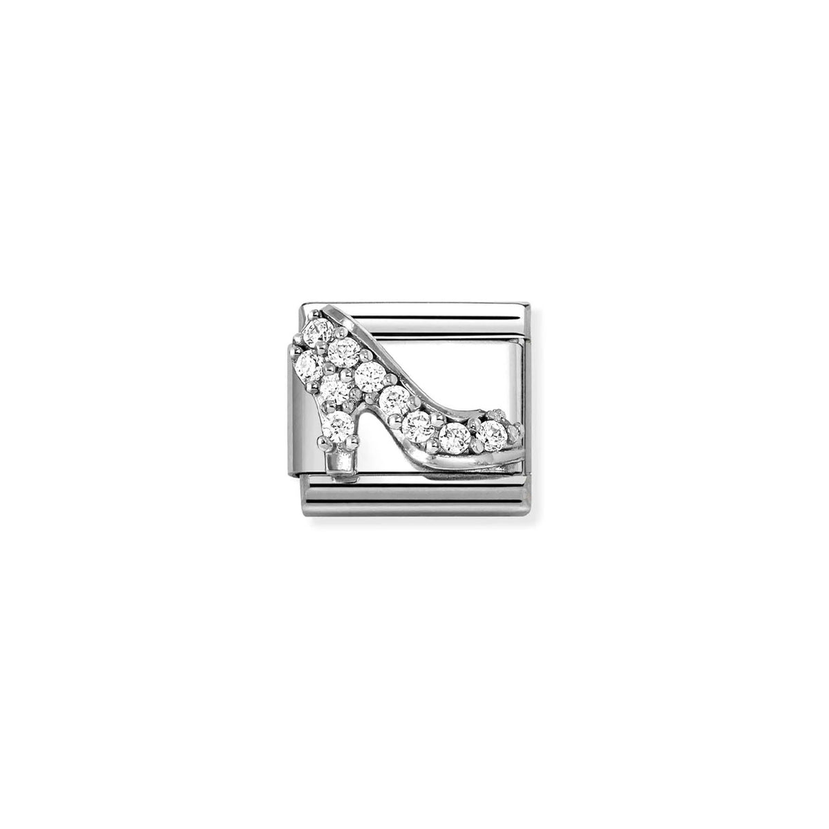 Composable Classic Link 330328/23 High Heel in 925 Silver and CZ