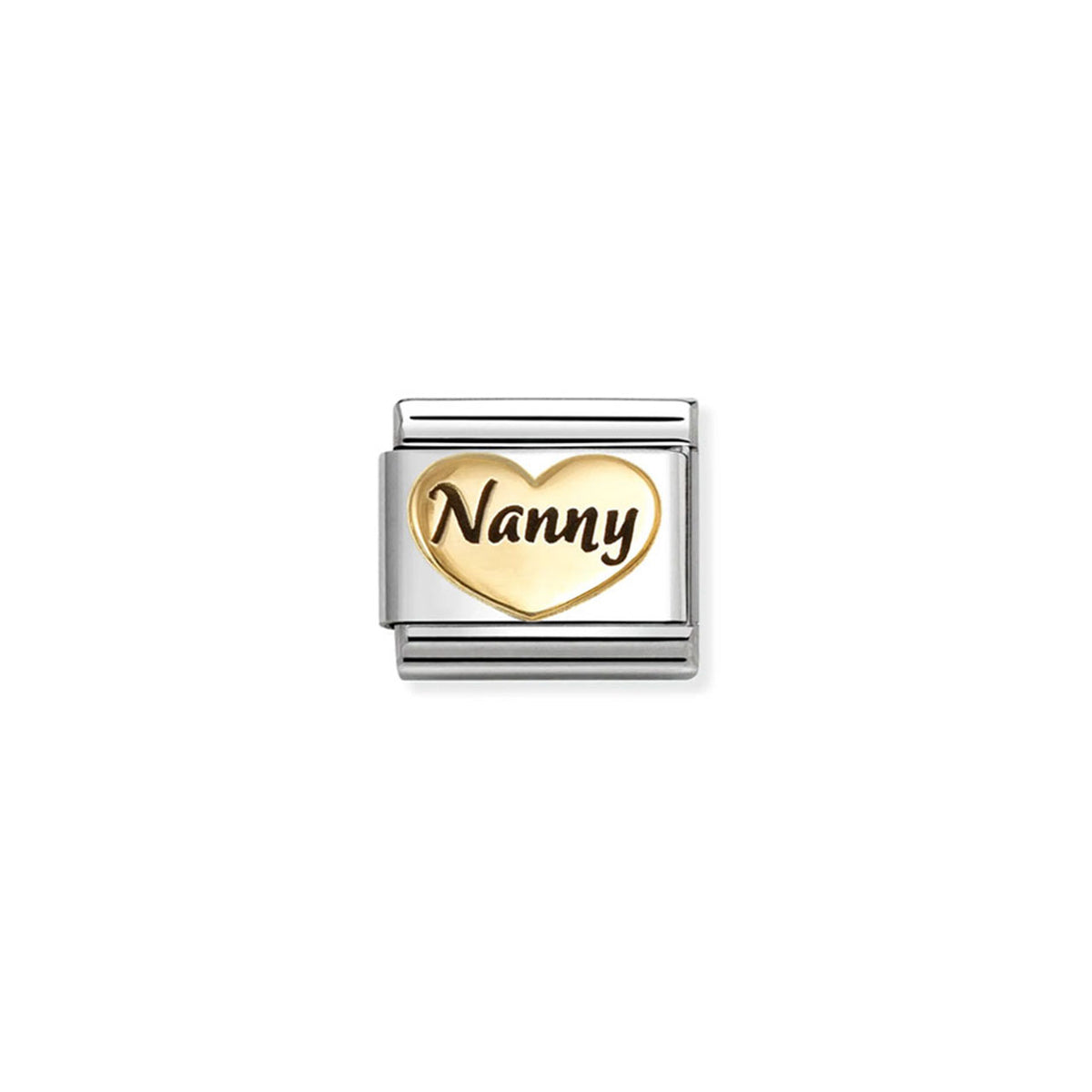 Composable Classic Link 030285/83 Nana Heart In 18K Gold & Enamel