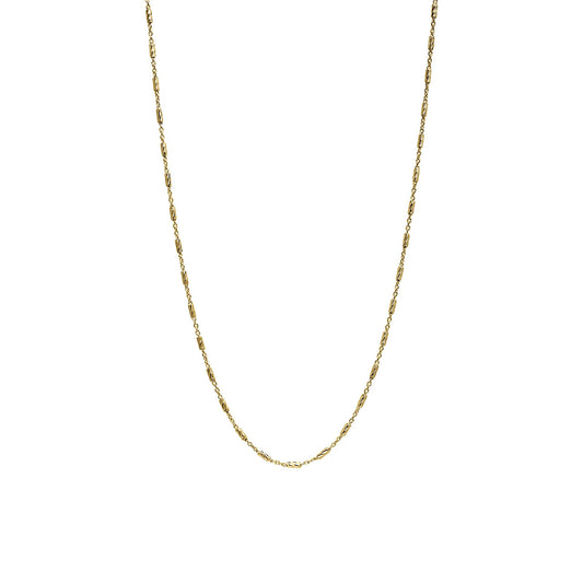 Equilibrium Chain Necklace (60cm + 5cm ext) - Gold Plated
