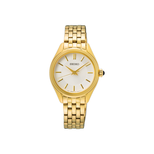 Seiko - SUR538P Ladies Gold Dress Watch