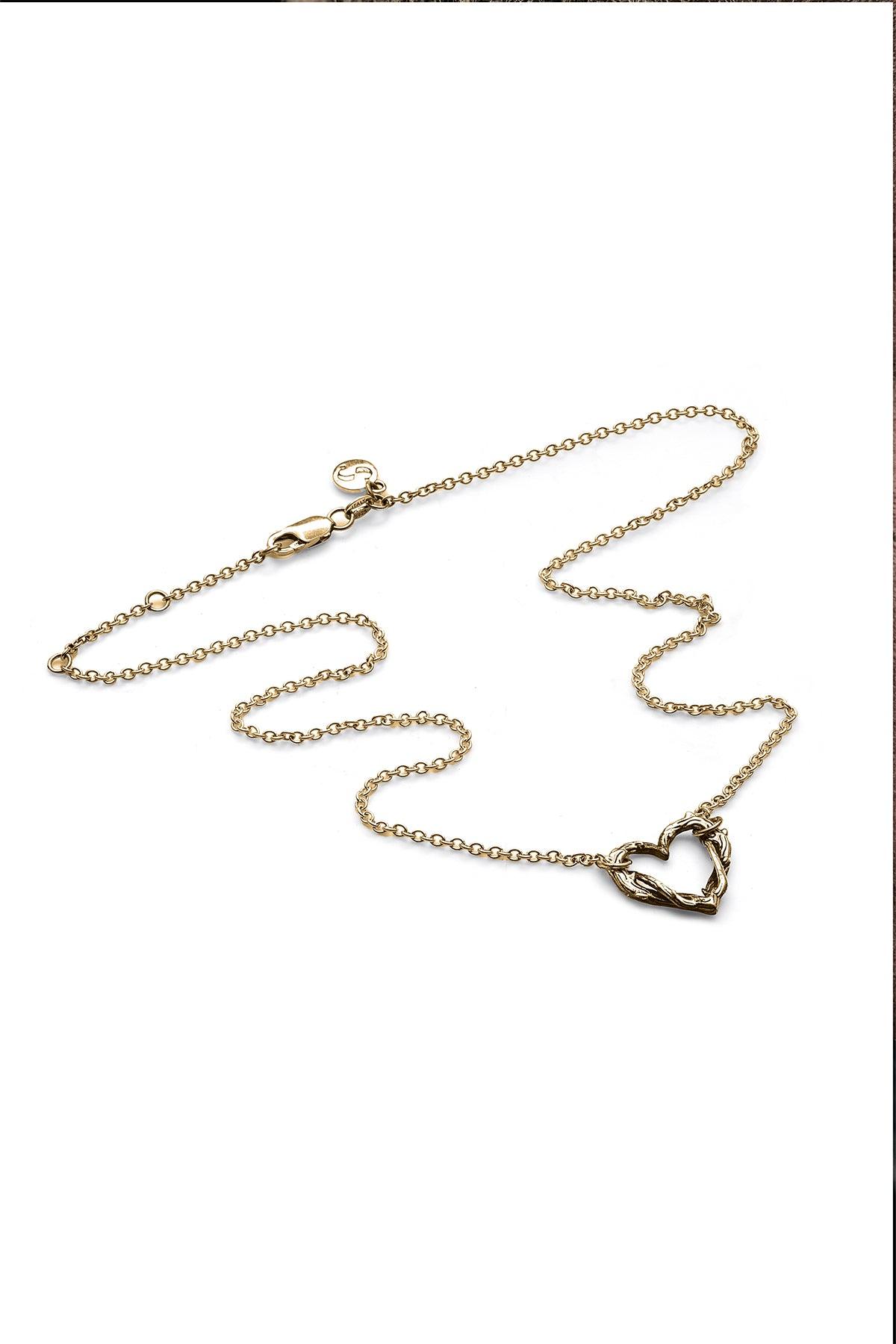 Entwined Necklace – Gold Plated - Jamies Jewellers