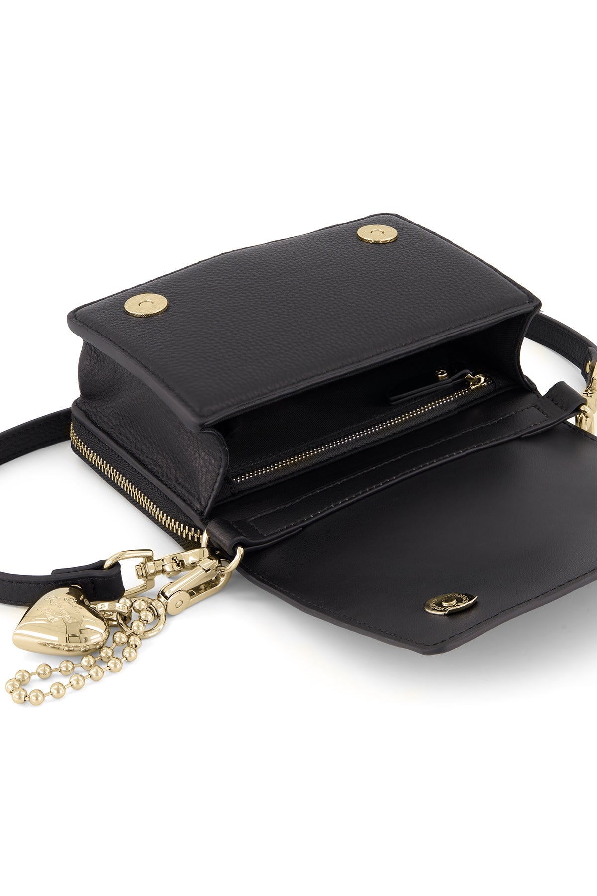 Little Trouble Bag - Black & Gold