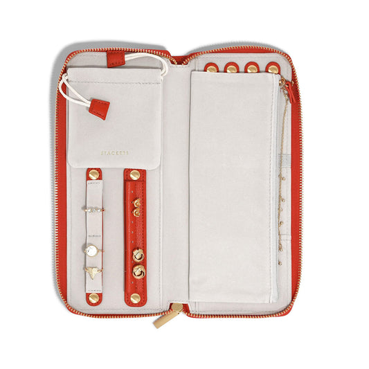 Jewellery Wallet in Red