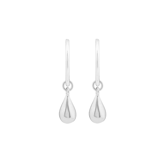Sterling Silver Droplet Sleepers