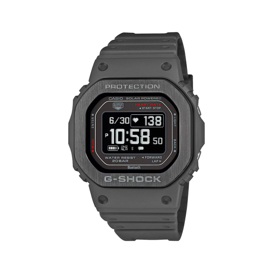 G-Shock G-Squad - Black Ion Plated Heart Rate Monitor Watch - DWH5600MB-8D