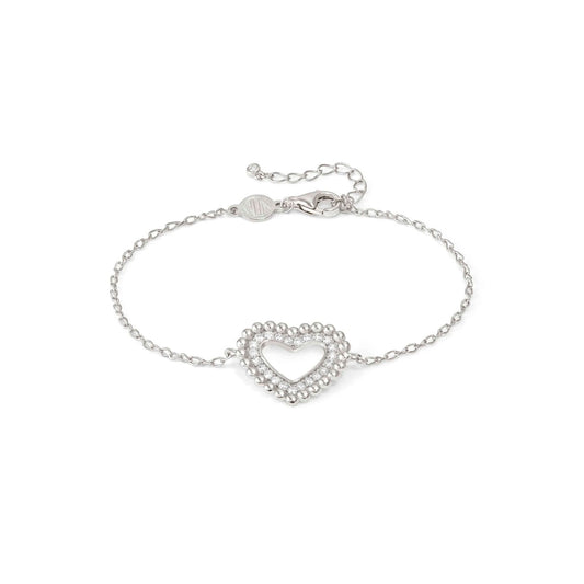 Lovecloud Bracelet Silver With CZ 240502/009 Heart
