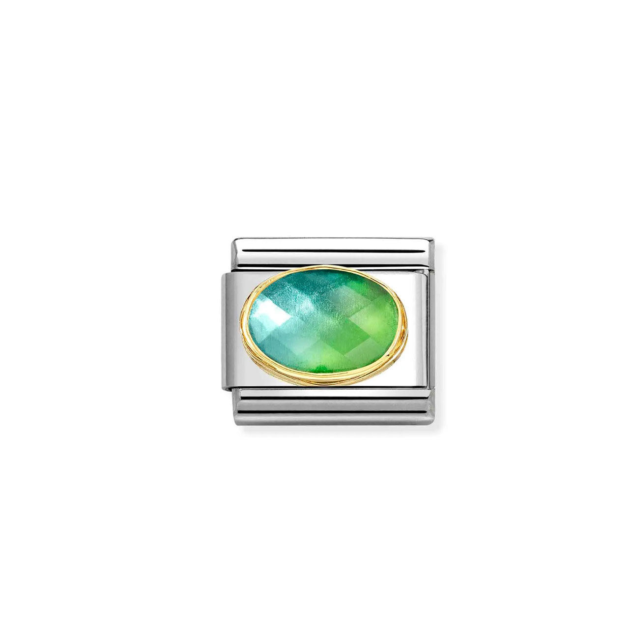Composable Classic Link 030612/037 2-Tone Stone, Blue-Green