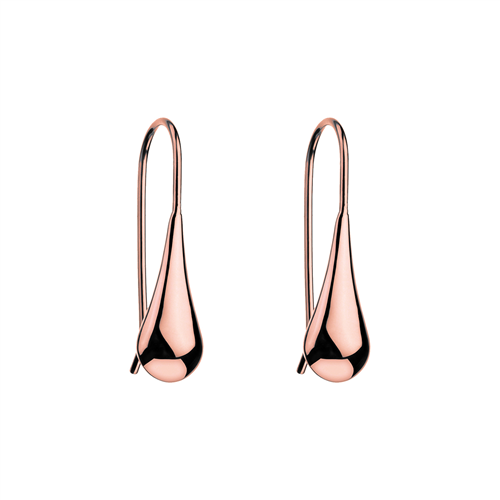 My Silent Tears Drop Earrings - Rose Gold Plated