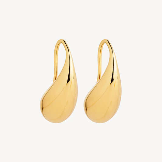Eau Earrings - Gold Plated