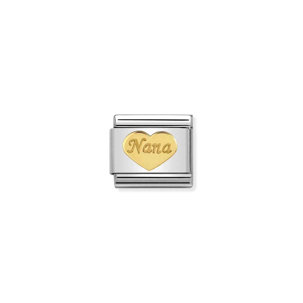 Composable Classic Link 030162/43 Heart And Nana in 18k Gold