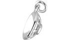 Sterling Silver TVNZ Satellite Dish Charm