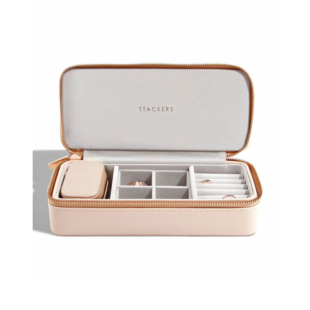 Blush Large Travel Jewellery Box