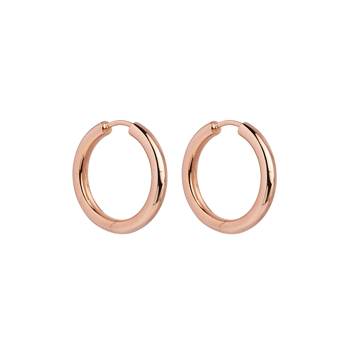 Rose Subtle Huggie Earring