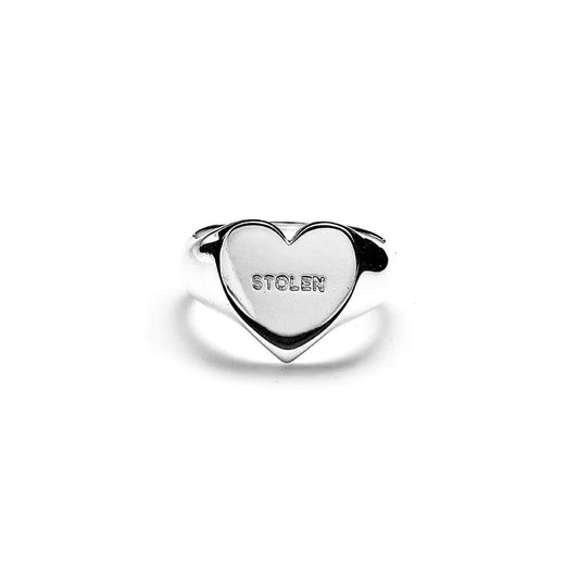 Stolen Heart Signet Ring