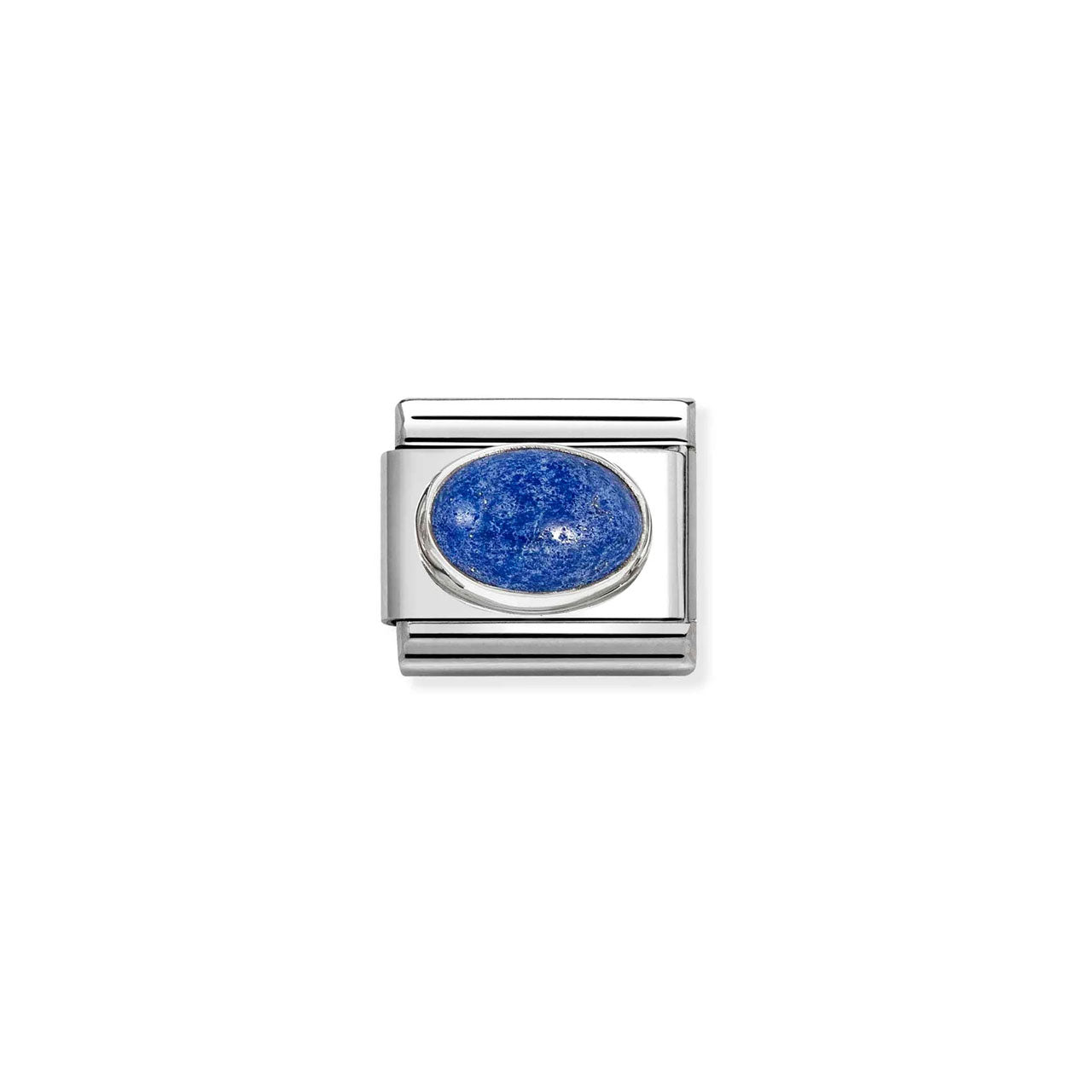 Composable Classic Link 330510/09 Oval Lapis Lazuli Stone In 925 Silver