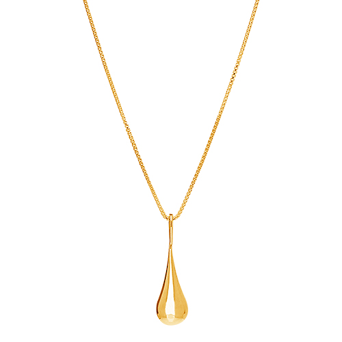 My Silent Tears Necklace - Gold Plated