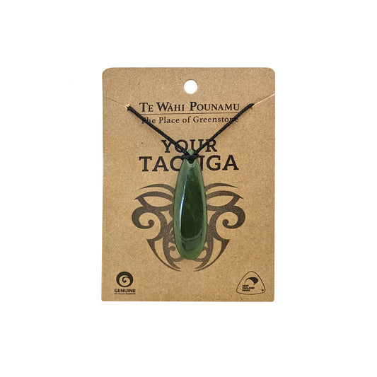 Pounamu - Small Roimata Drop Necklace