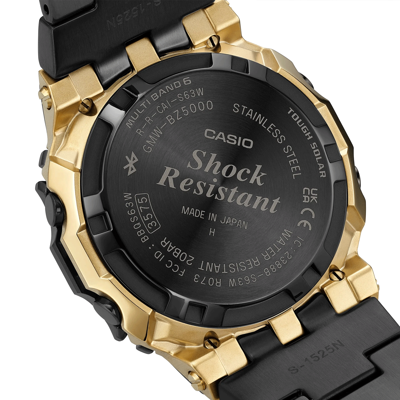 G-Shock - Full Metal Series - Black & Gold - GMWBZ5000BD-1D