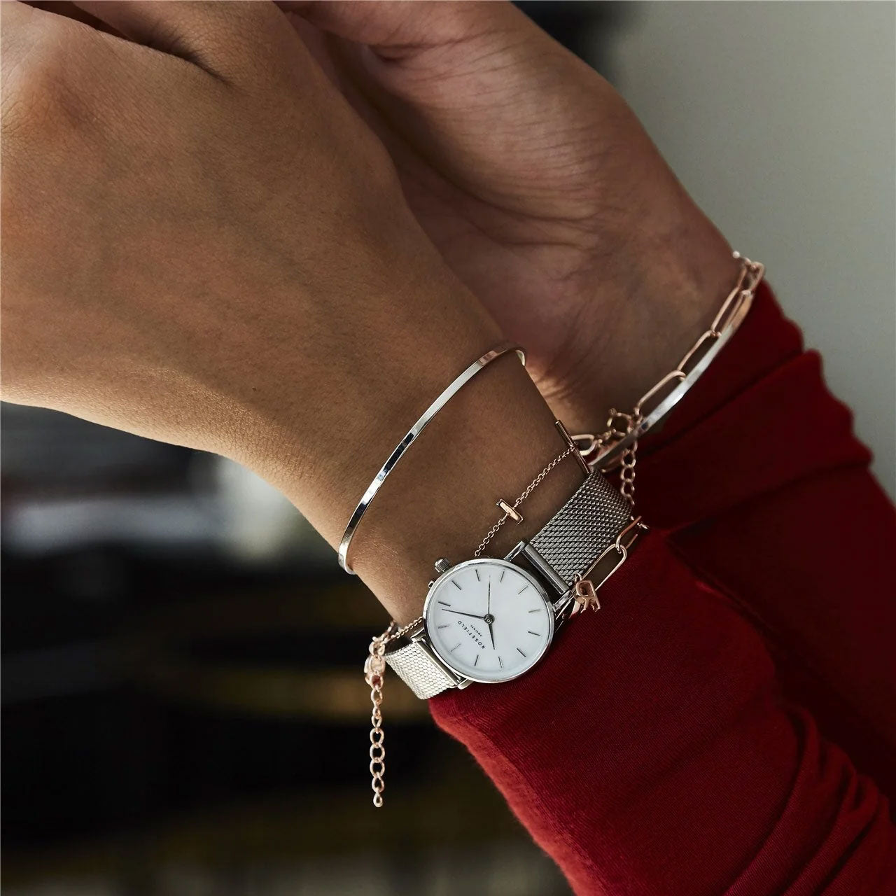 Small Edit Pearl Silver