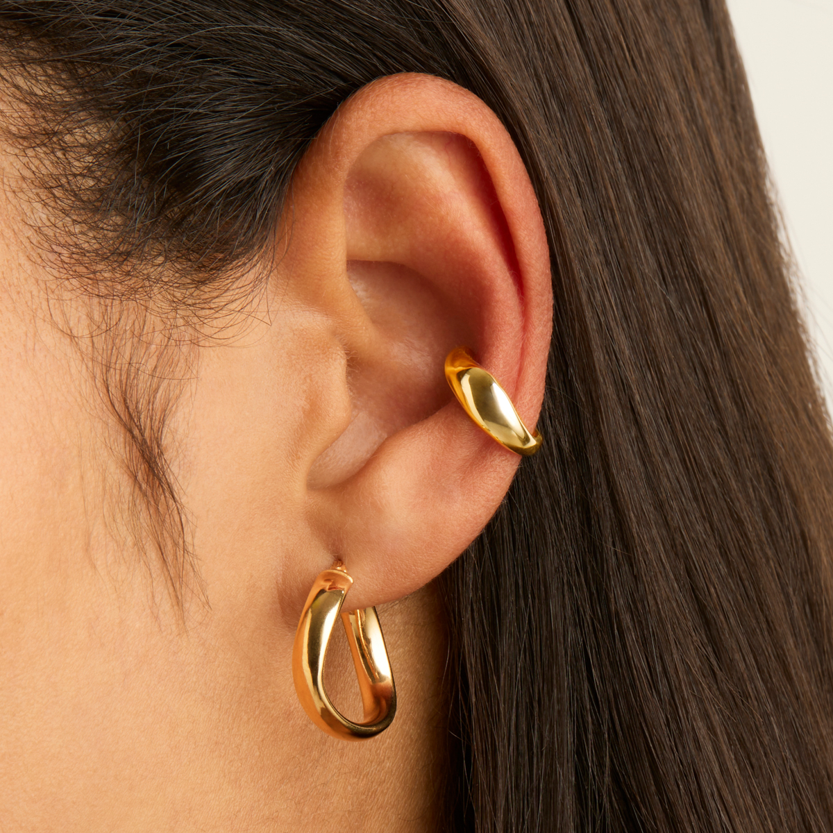 Tidal Ear Cuff - Gold Plated