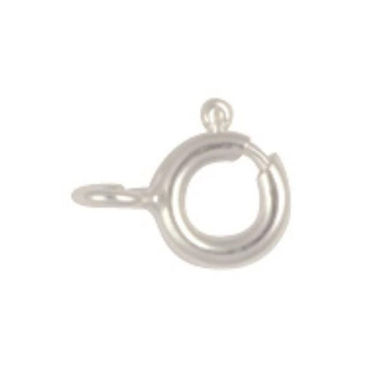 Sterling Silver 6mm Bolt Ring