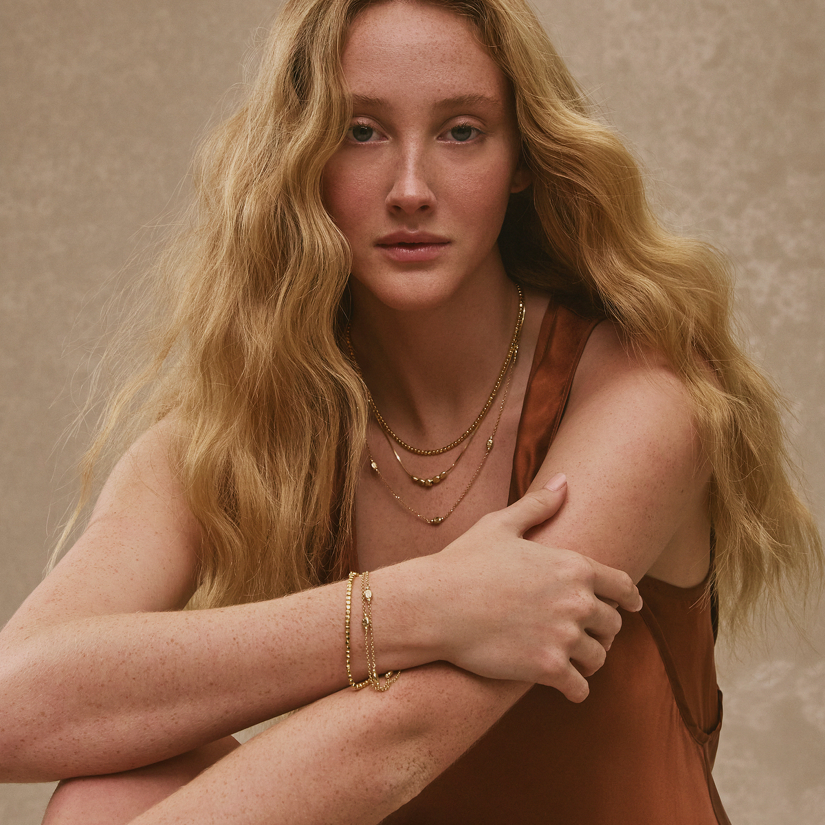 Volare Layered Bracelet - Gold Plated