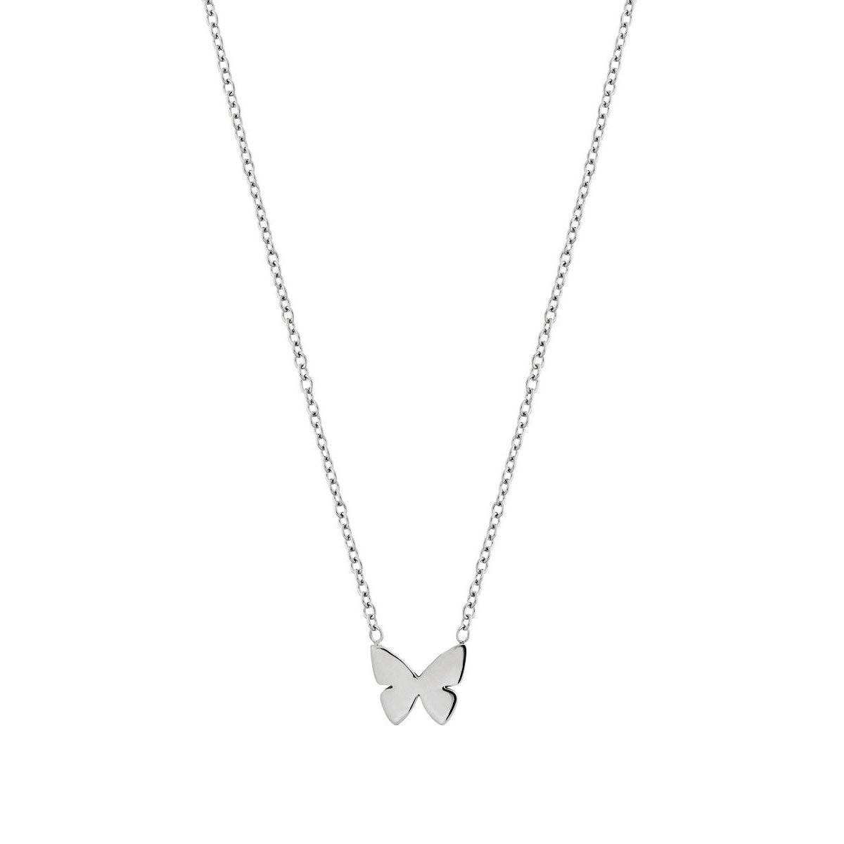 Papillon Childrens Necklace Steel