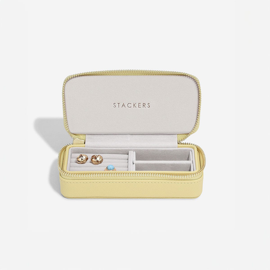 Yellow Medium Travel Jewellery Box