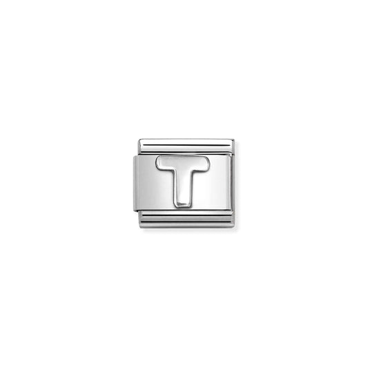 Composable Classic Link 330113/20 Letter T In 925 Silver