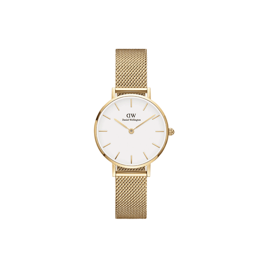 Petite 28mm Evergold - Gold & White Watch