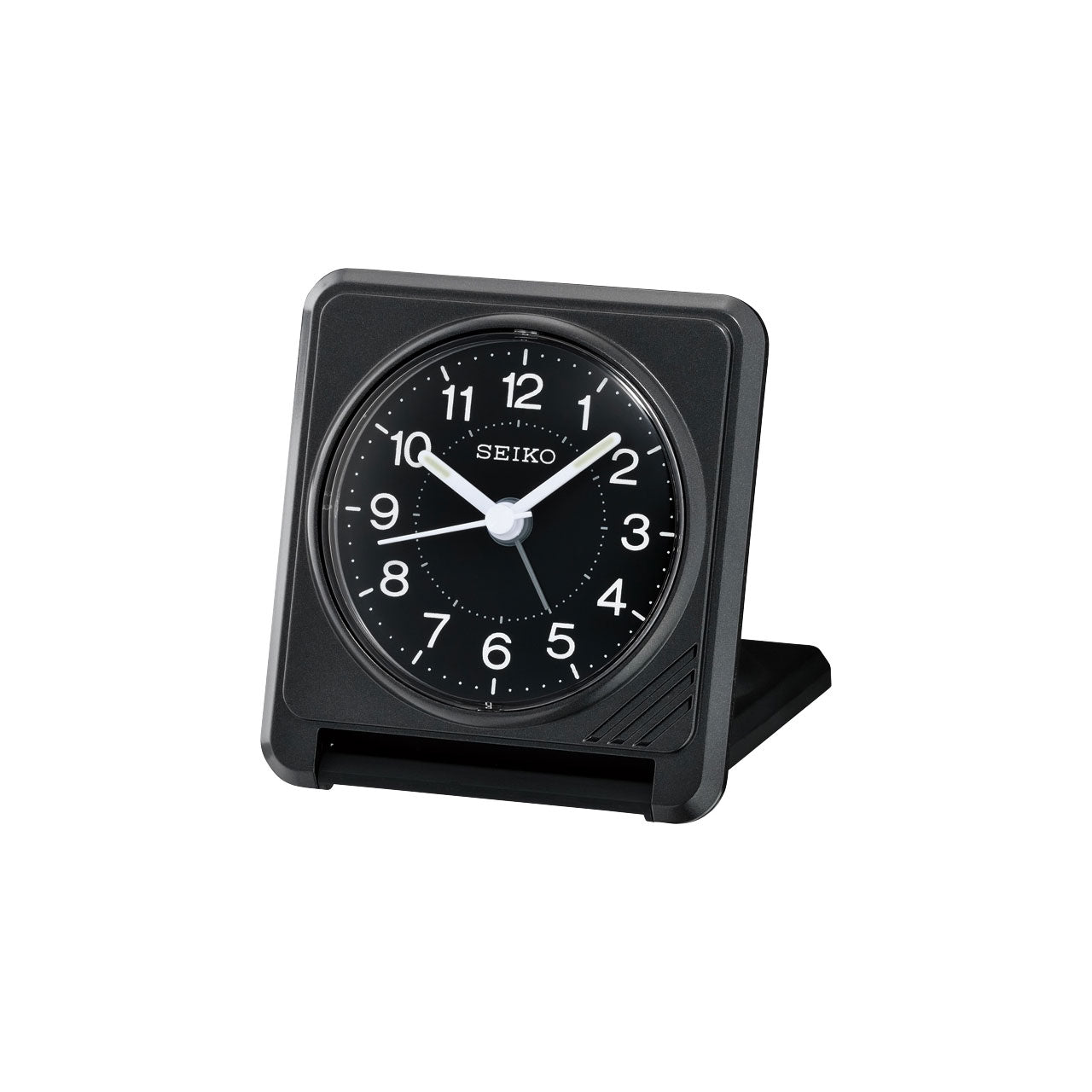QHT015-K - Black Travel Clock