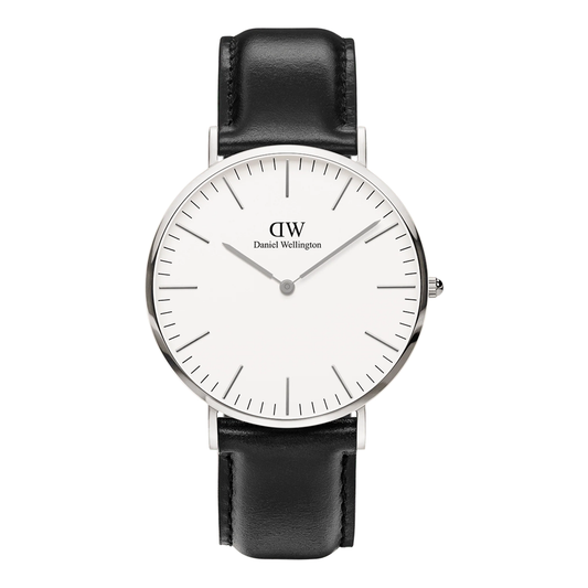 Classic 40 Sheffield Silver White Dial Watch