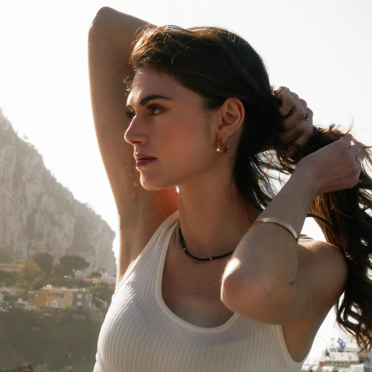 La Dolce Vita Hoop Earrings - Gold Plated