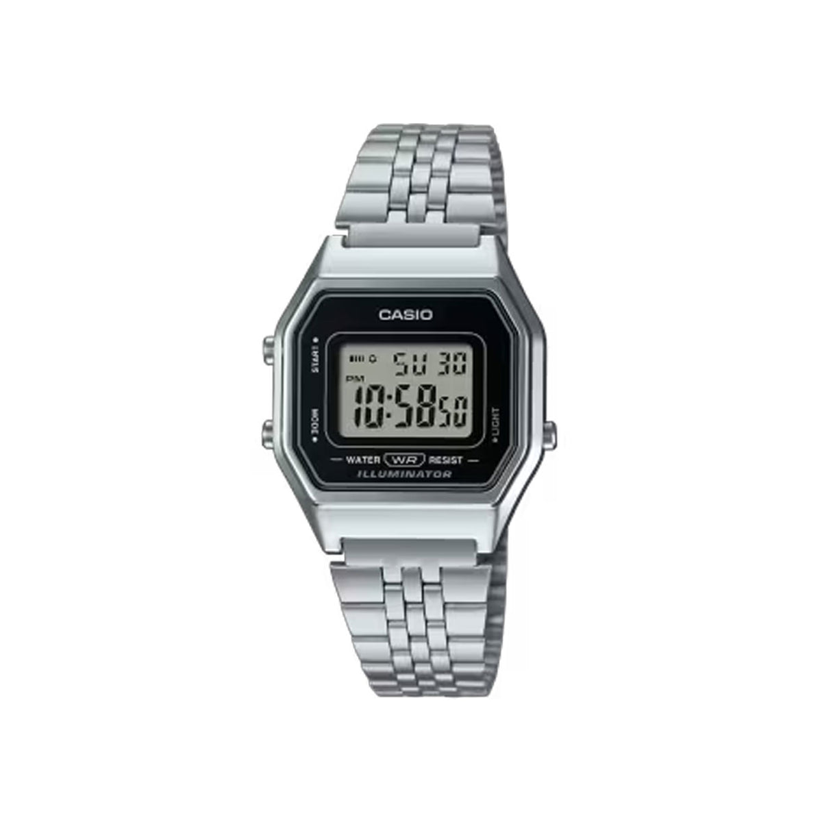 Casio Silver Vintage Digital Watch - LA680WA-1D