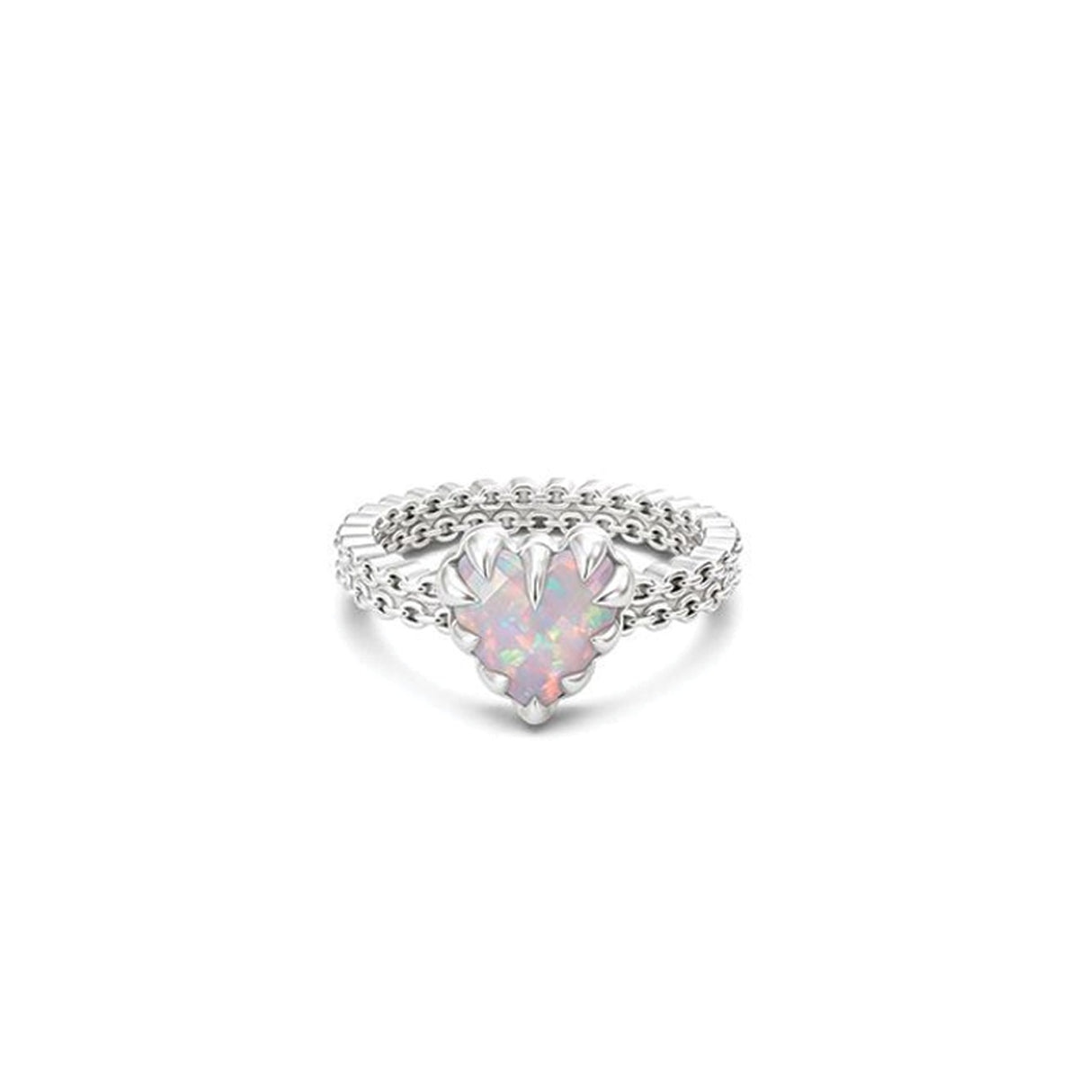 Mini Love Claw Ring - Size Q