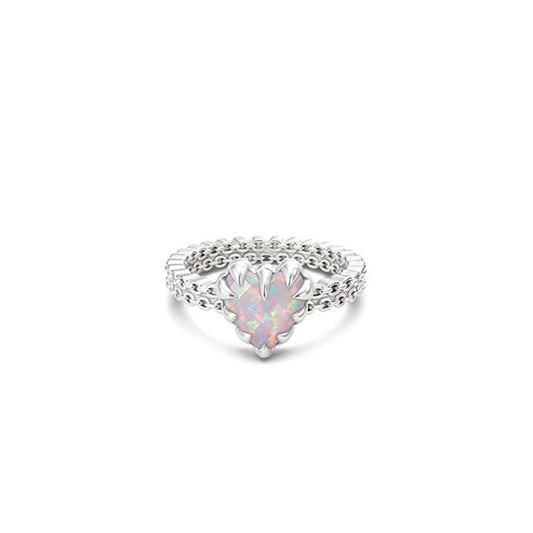 Mini Love Claw Ring - Size Q