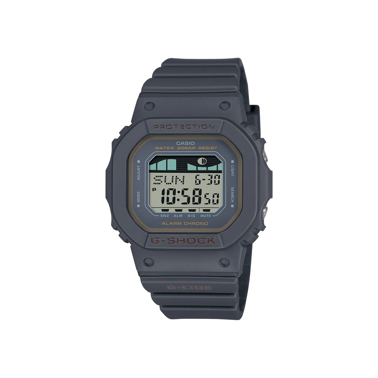 G-Shock 5600 Series - Dark Grey - G-Lide Watch - GLXS5600-1D